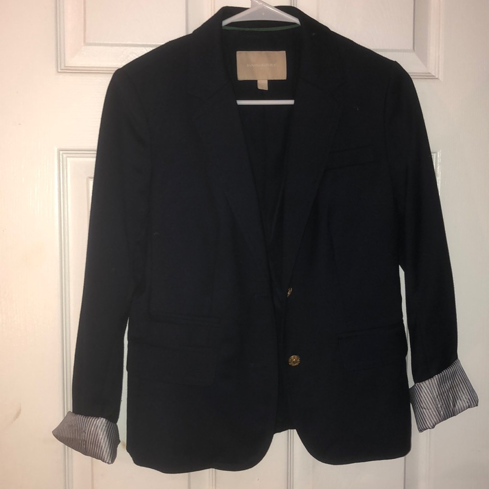 Navy blazer